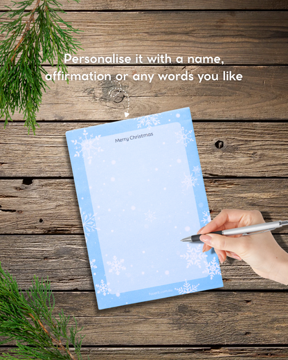 Personalized - Merry Moments Notepad