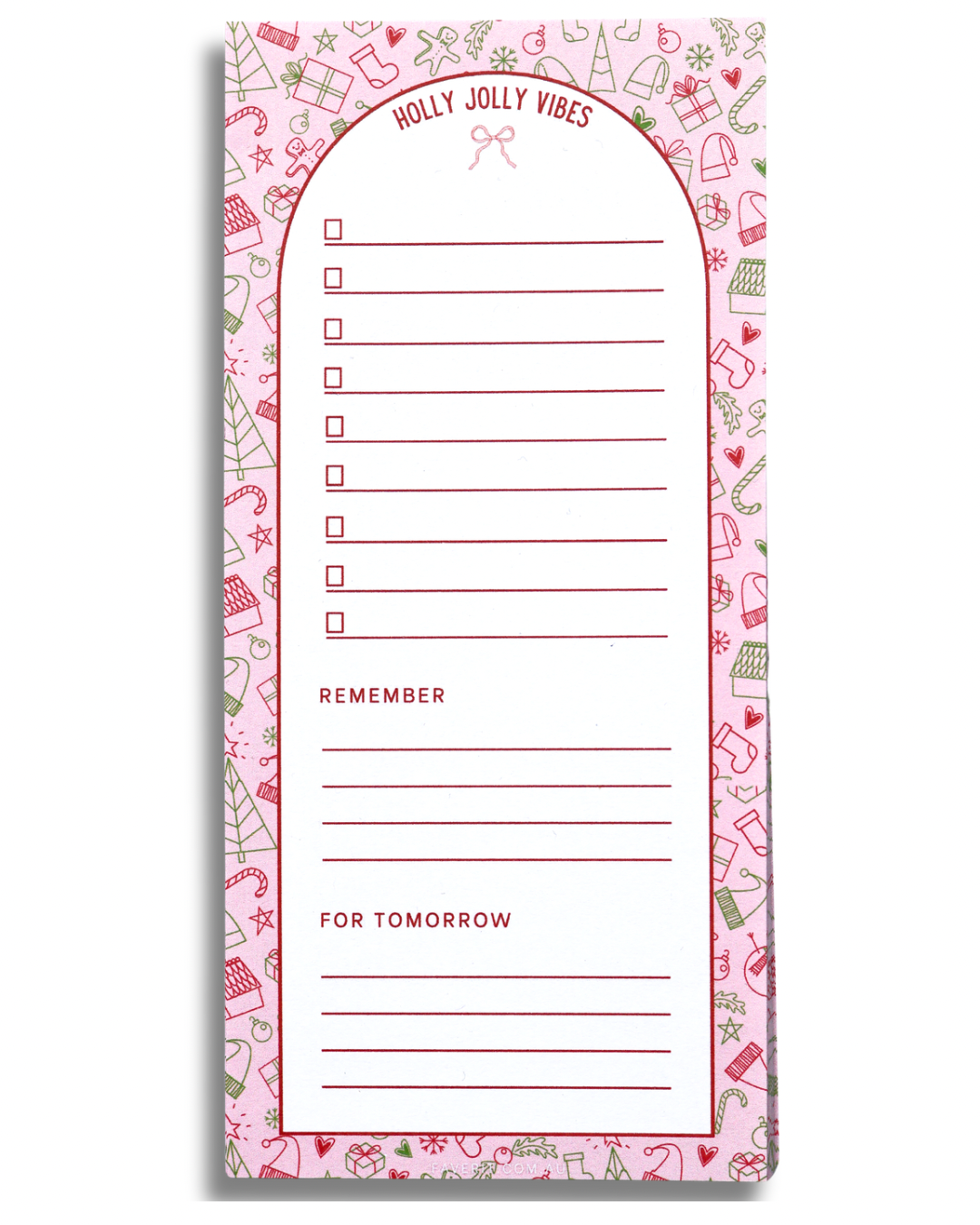 Christmas Doodles Notepad