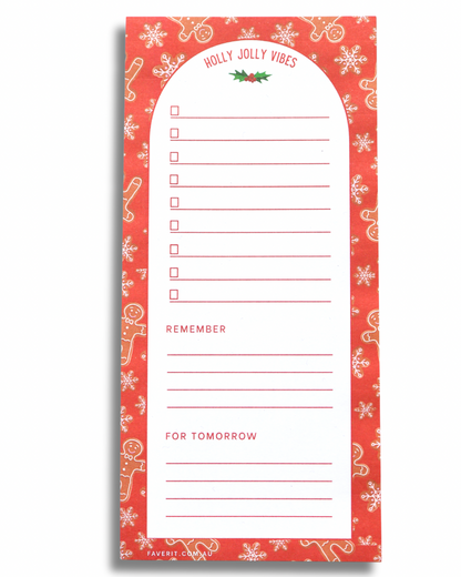 Christmas Cookies Notepad