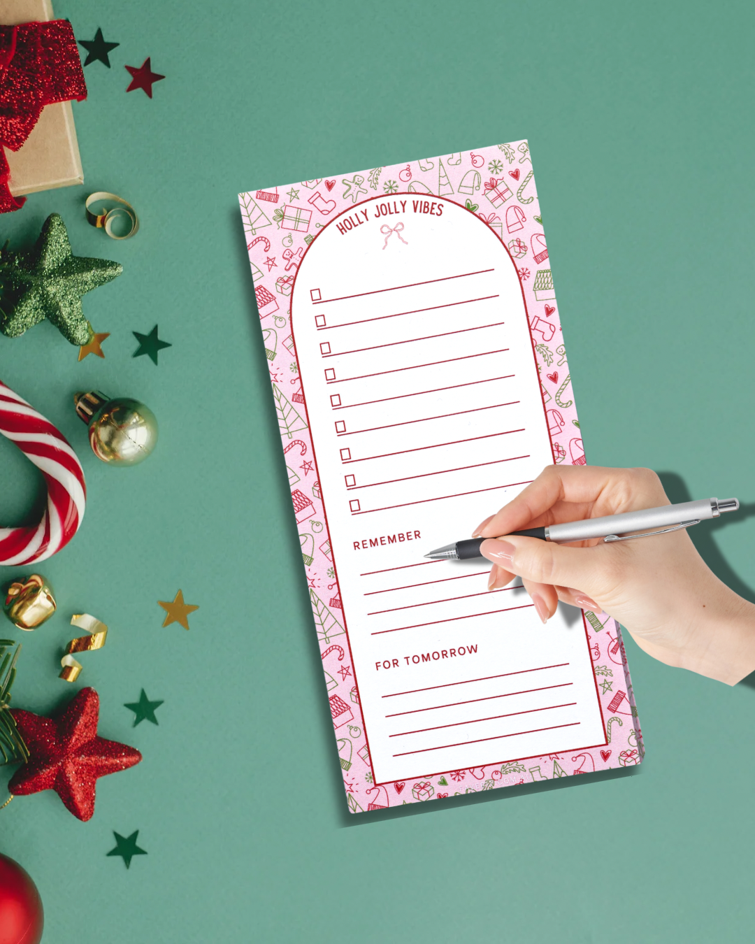 Christmas Doodles Notepad
