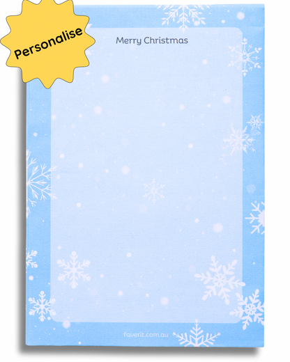 Personalized - Merry Moments Notepad
