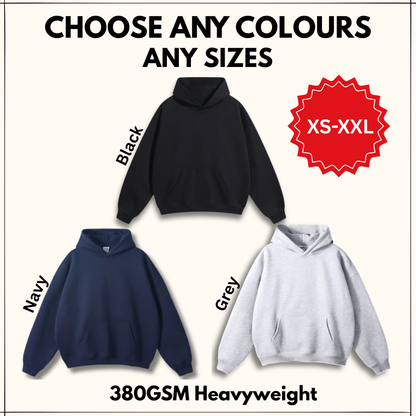 Custom Text Premium Hoodie